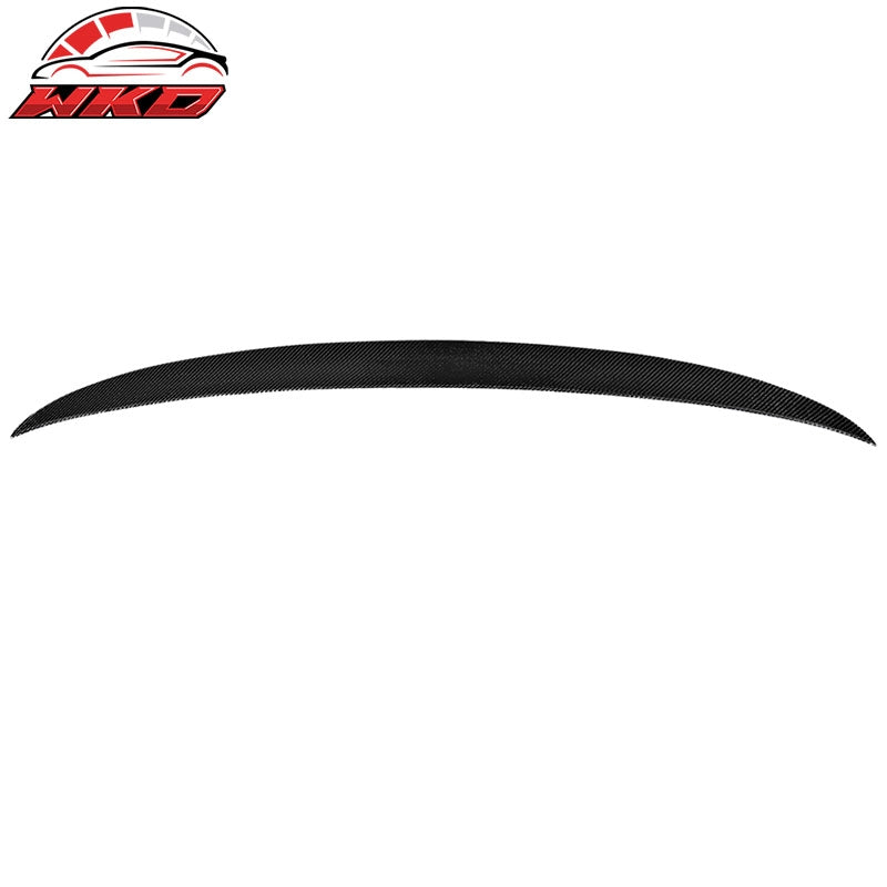 Fits 17-23 BMW G30 5 Series F90 M5 M Style Rear Trunk Spoiler Matte Carbon Fiber