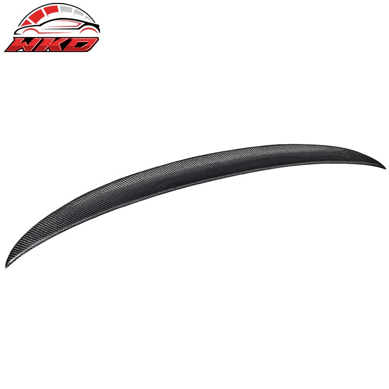 Fits 17-23 BMW G30 5 Series F90 M5 M Style Rear Trunk Spoiler Matte Carbon Fiber