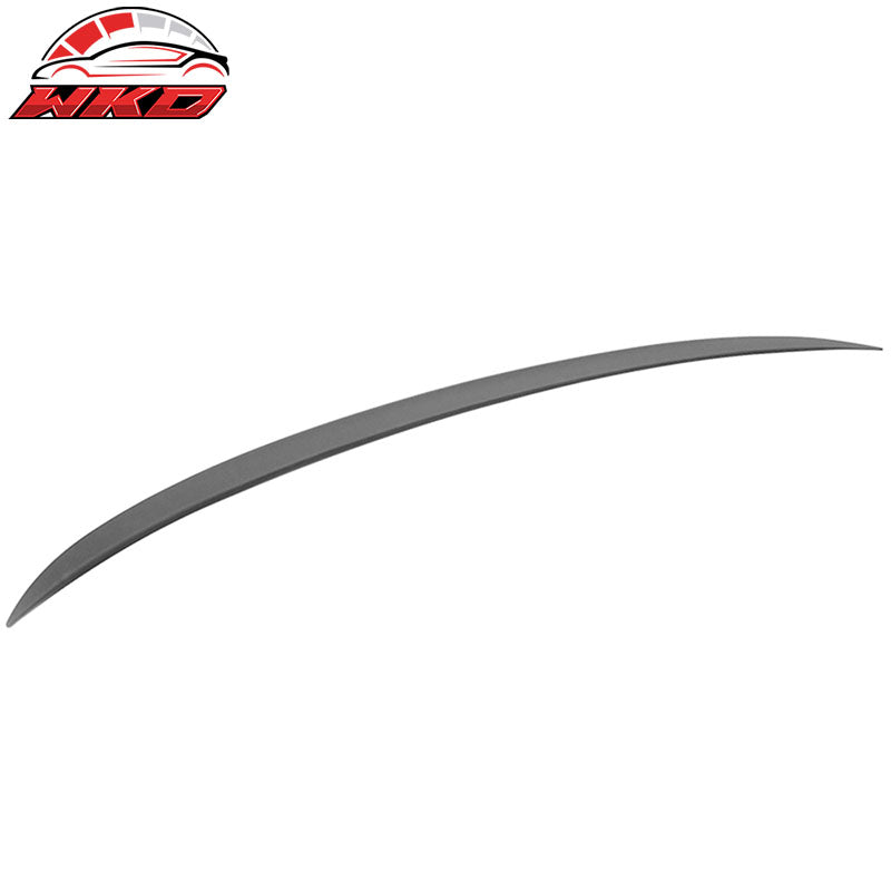 Fits 06-11 BMW E90 3-Series M3 Style Rear Trunk Spoiler Wing Lip ABS Unpainted