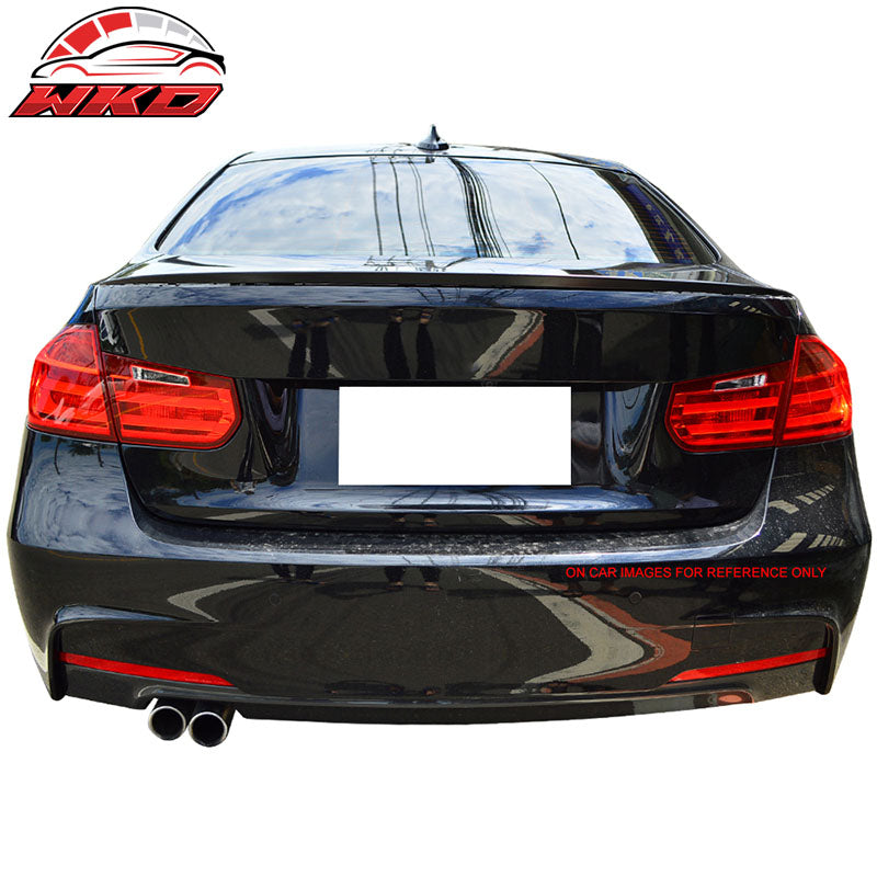 Fits 14-19 BMW 3-Series F80 M3 Style Carbon Fiber CF Rear Trunk Spoiler Wing Lip