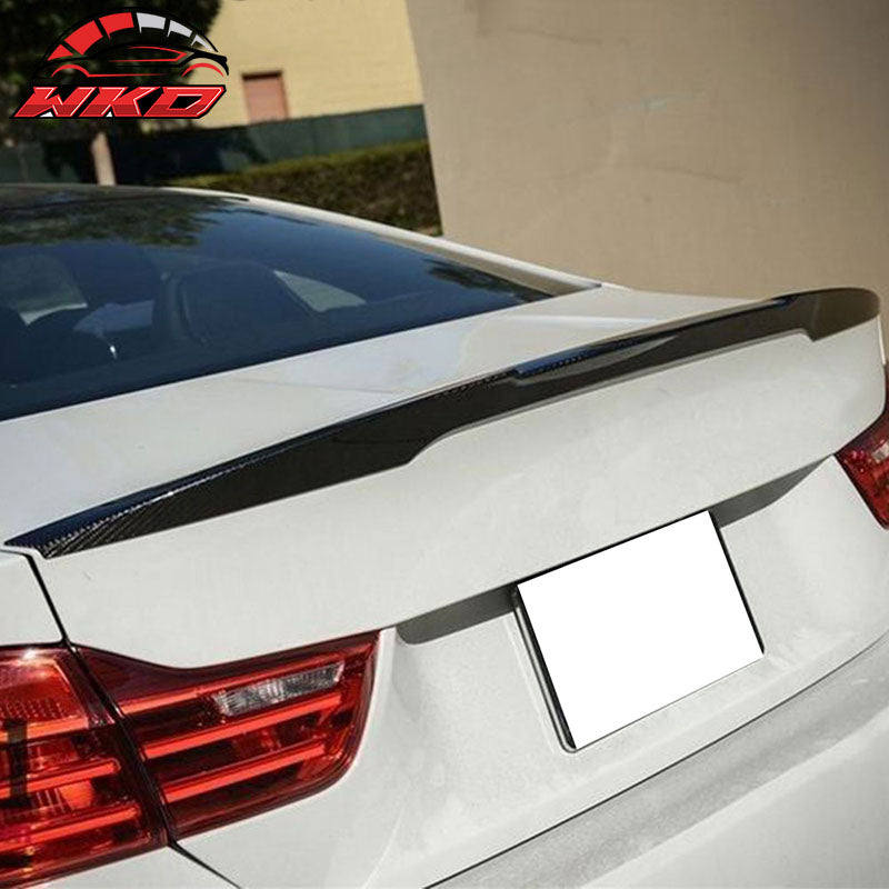 Fits 12-20 BMW F80 3 Series M3 Style Carbon Fiber CF Rear Trunk Spoiler Wing Lip