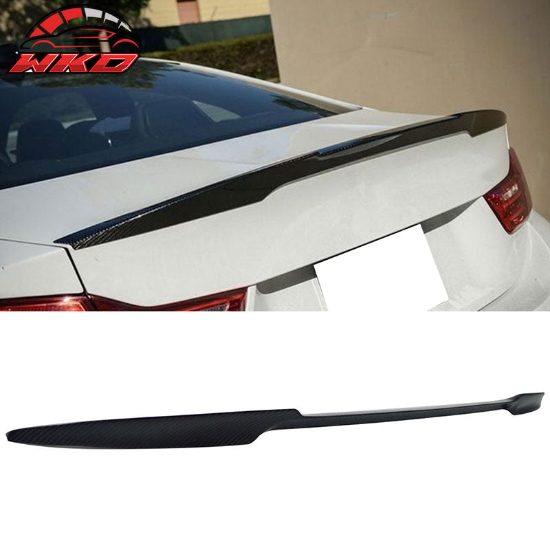 Fits 12-20 BMW F80 3 Series M3 Style Carbon Fiber CF Rear Trunk Spoiler Wing Lip