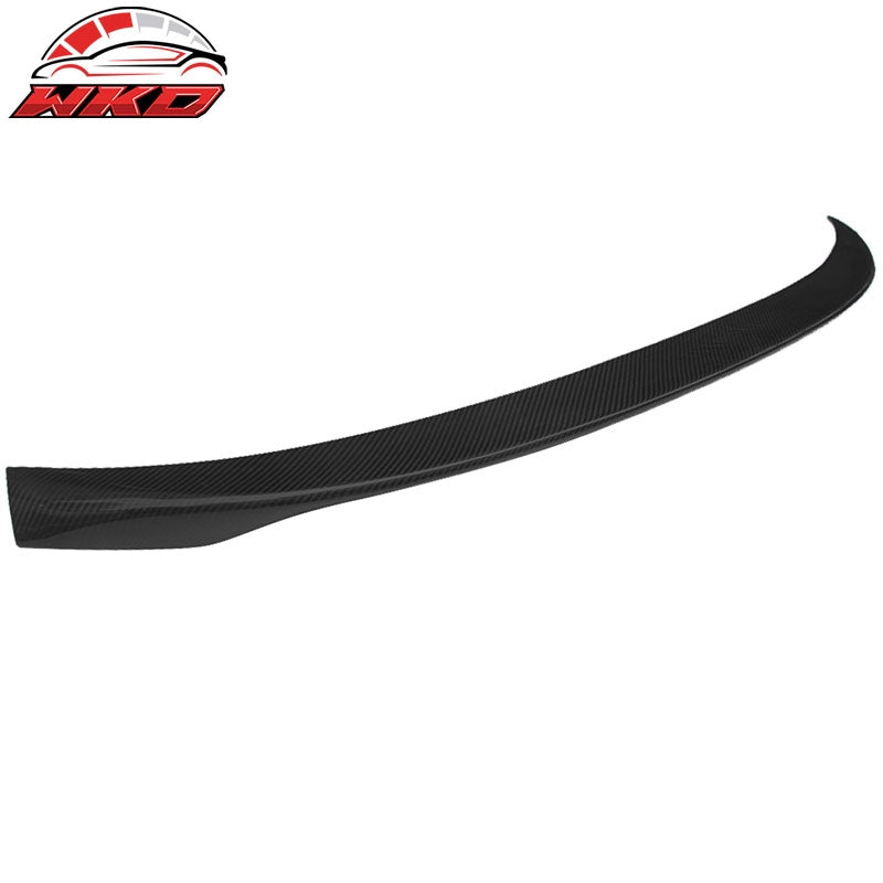 Fits 08-14 BMW X6 E71 P 2 Style Rear Trunk Spoiler Wing Lip Matte Carbon Fiber