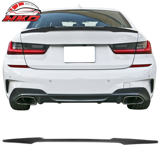 Wholesale 19-26 BMW 3-Series G20 M4 Style Rear Trunk Spoiler Wing Lip Carbon Fiber CF
