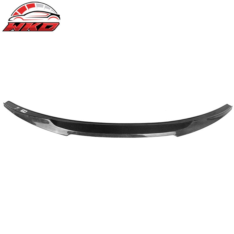 Fits 19-26 BMW 3-Series G20 M4 Style Rear Trunk Spoiler Wing Lip Carbon Fiber CF