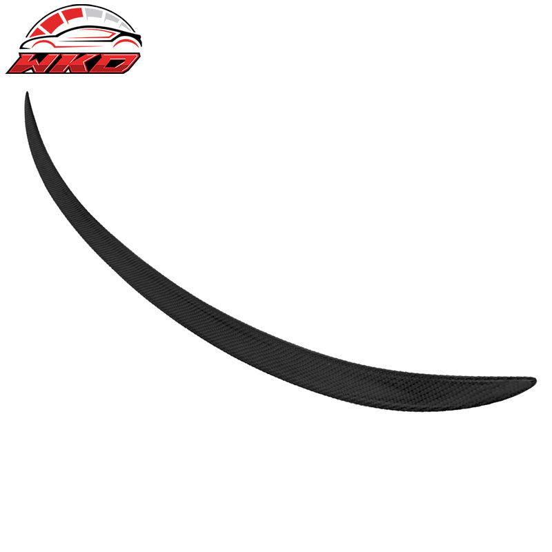 Fits 06-11 BMW E90 3-Series M3 Style Rear Trunk Spoiler Wing Matte Carbon Fiber