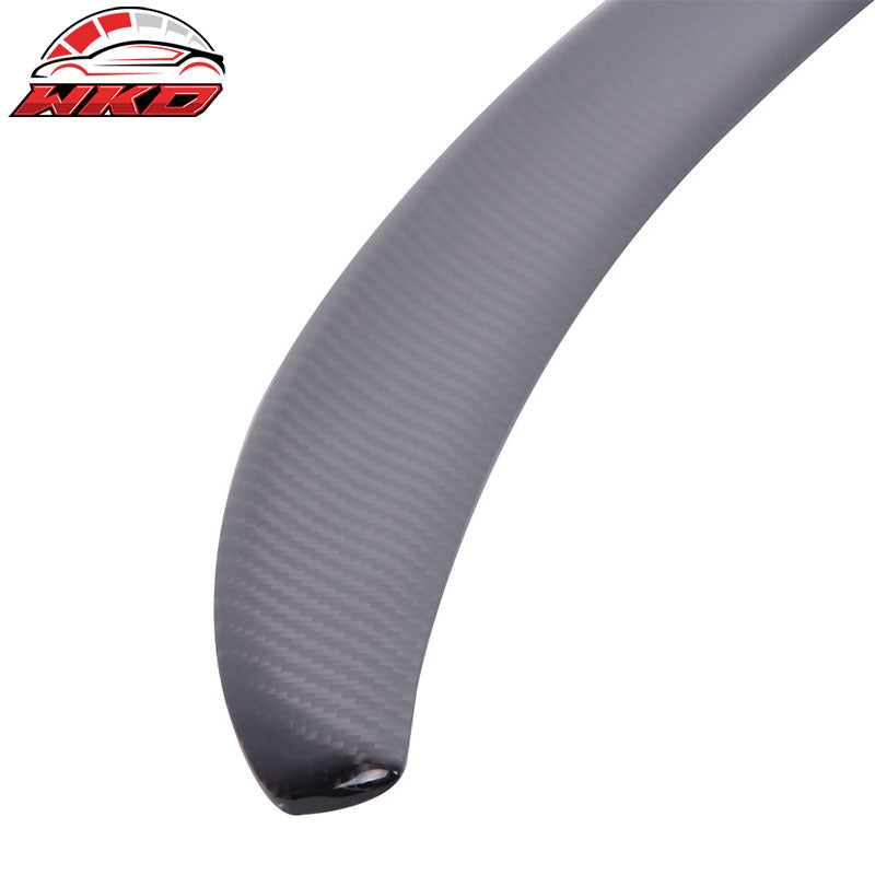 Fits 07-13 BMW 3 Series E92 M3 Style Rear Trunk Spoiler Wing Matte Carbon Fiber