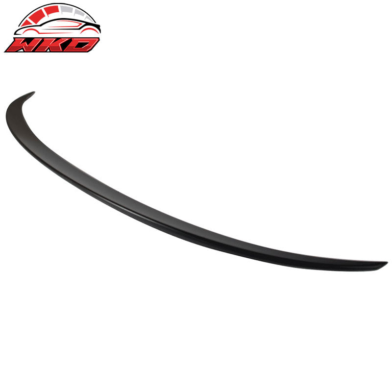 Fits 11-16 BMW F10 5-Series M5 Style Sedan Rear Trunk Spoiler Unpainted Black