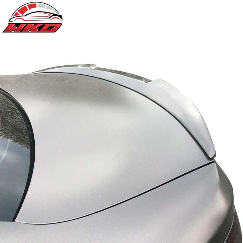 Fits 07-13 BMW E82 1 Series Coupe M4 Style Rear Trunk Spoiler Wing Unpainted ABS