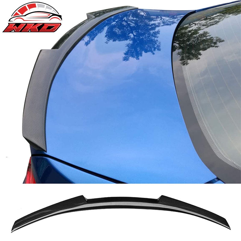 Wholesale 11-17 BMW 5-Series F10 M4 Style Rear Trunk Spoiler Wing Matte Carbon Fiber