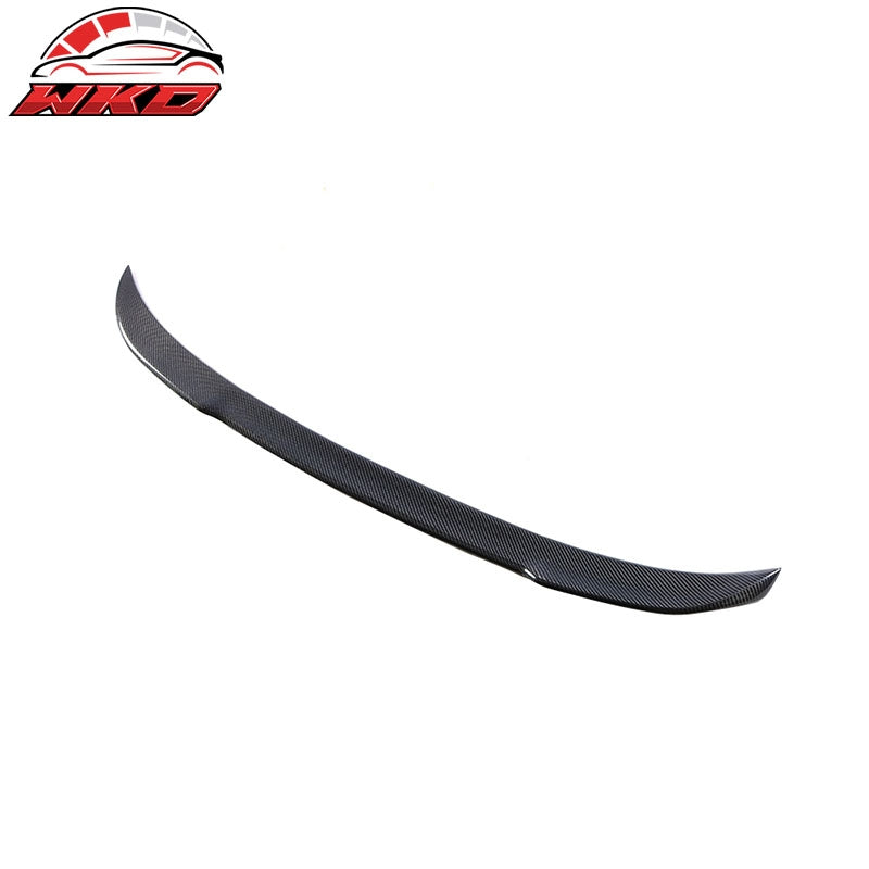 Fits 12-18 BMW F30 3 Series 4DR Sedan F80 M3 CS Style Rear Trunk Spoiler Wing CF