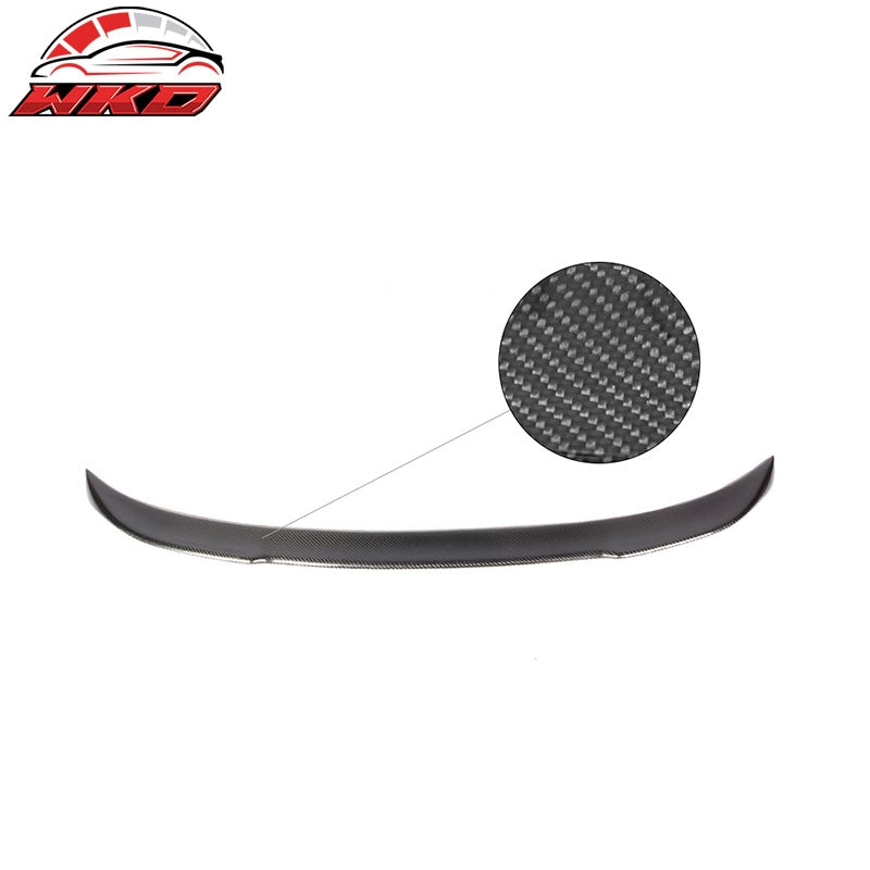 Fits 12-18 BMW F30 3 Series 4DR Sedan F80 M3 CS Style Rear Trunk Spoiler Wing CF