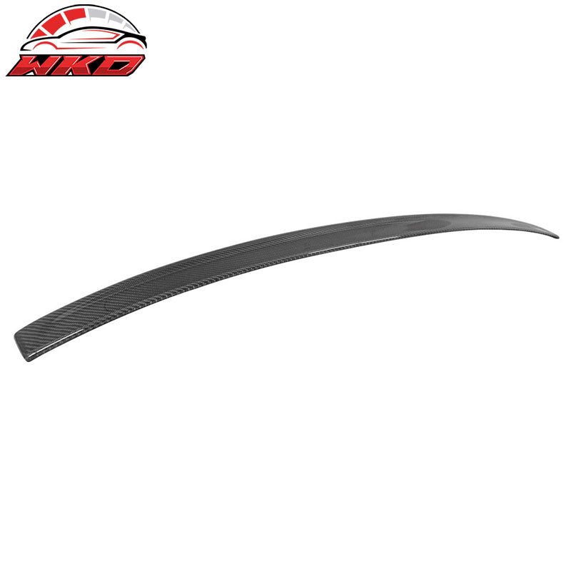 Fits 11-16 BMW 5 Series F10 Sedan 3D Style Roof Spoiler - Carbon Fiber CF