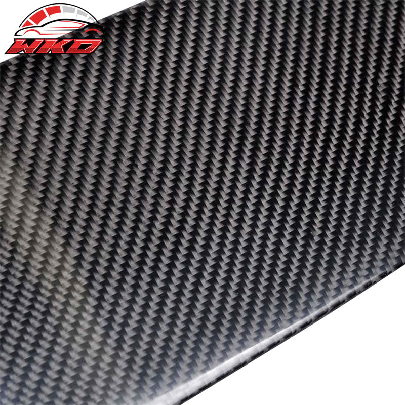 Fits 11-16 BMW F10 5-Series H Style Roof Spoiler - Matte Carbon Fiber