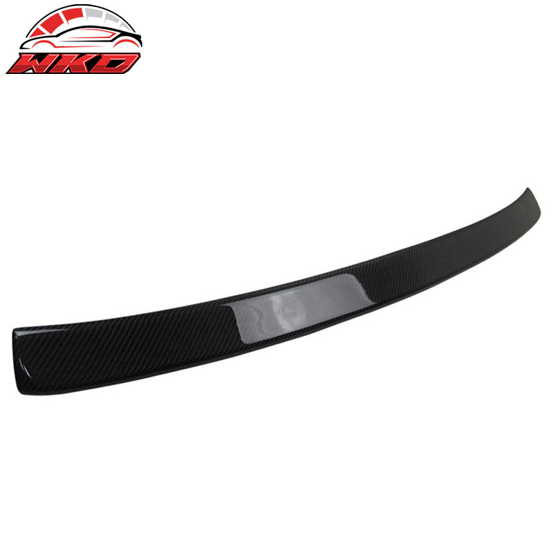 Fits 11-16 BMW F10 5 Series Sedan AC Style Roof Spoiler Wing Matte Carbon Fiber