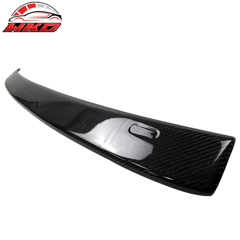 Fits 11-16 BMW F10 5 Series Sedan AC Style Roof Spoiler Wing Matte Carbon Fiber