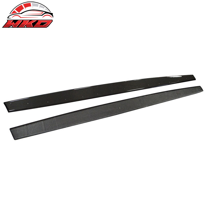 Closeout! Fits 15-20 BMW 4-Series F82 Coupe F83 M4 Side Skirts Carbon Fiber CF