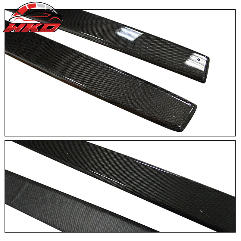 Closeout! Fits 15-20 BMW 4-Series F82 Coupe F83 M4 Side Skirts Carbon Fiber CF
