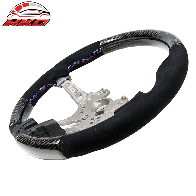 Fits 12-21 BMW F20 F22 F23 F30 F31 F32 F33 F80 M2 Steering Wheel Carbon Fiber CF