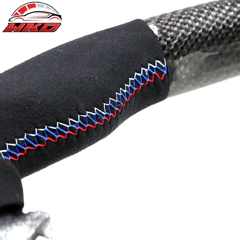 Fits 12-21 BMW F20 F22 F23 F30 F31 F32 F33 F80 M2 Steering Wheel Carbon Fiber CF
