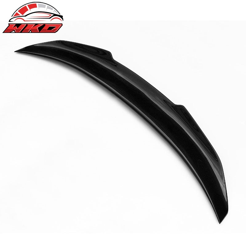 Fits 11-17 BMW F10 5-Series Trunk Spoiler PSM Style Carbon Fiber Rear Boot Wing