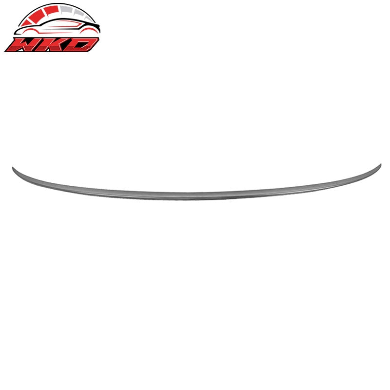 Fits 11-16 BMW F10 5-Series M5 Style Sedan Trunk Spoiler Wing Unpainted Black