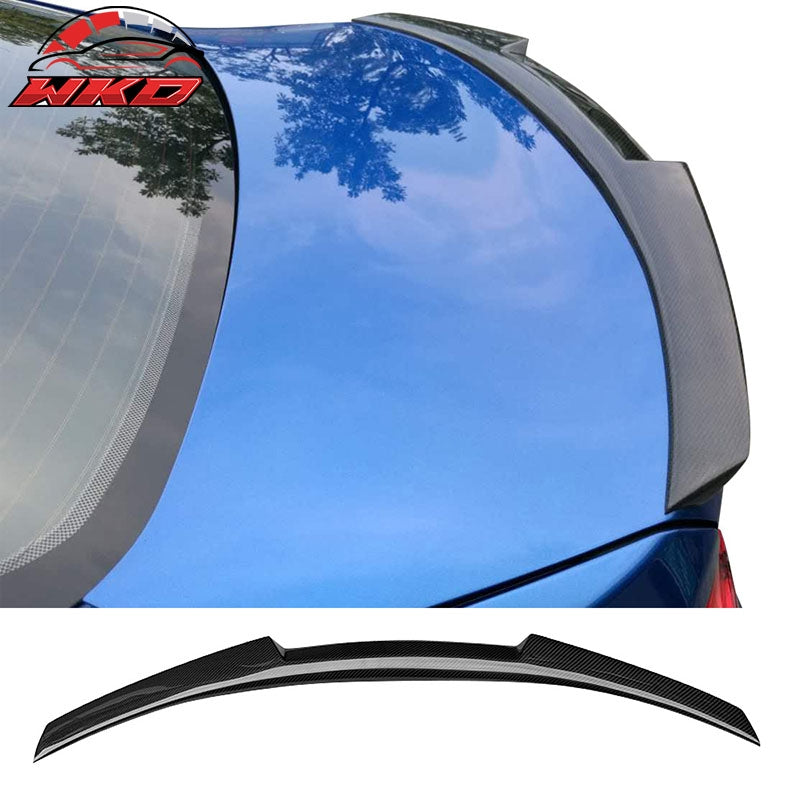 Wholesale 07-13 BMW E92 3-Series Trunk Spoiler M4 Style Matte Carbon Fiber Rear Wing