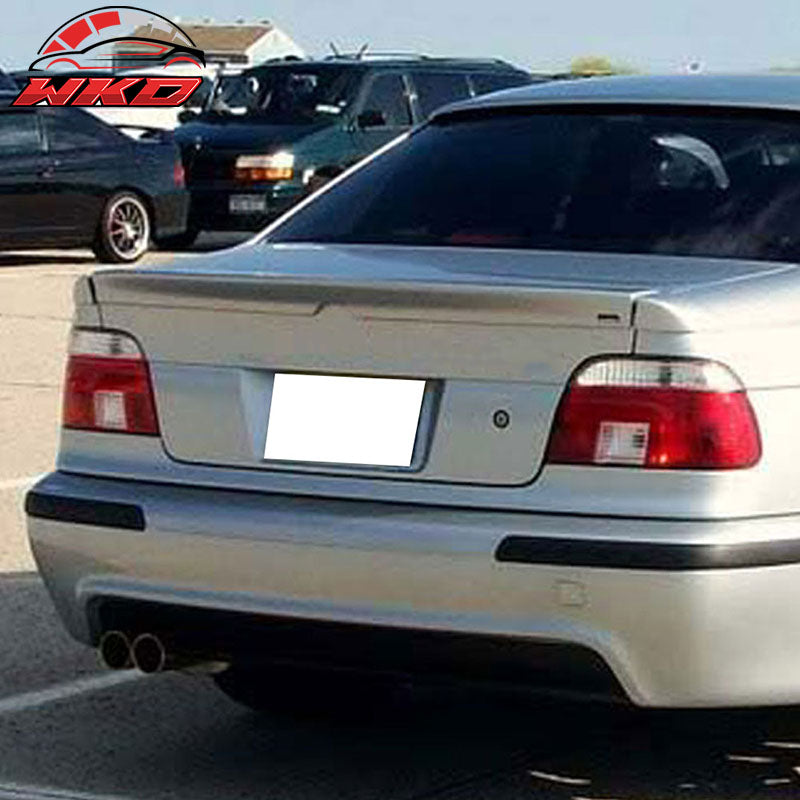 Fits 97-02 BMW 5 Series E39 Sedan AC Style Unpainted ABS Trunk Spoiler