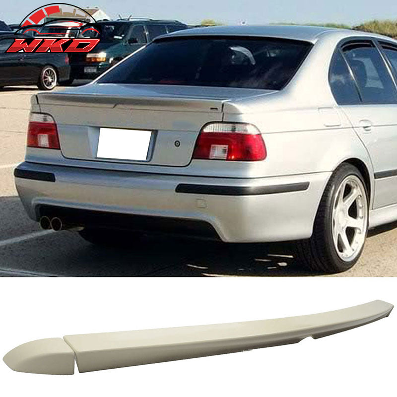 Fits 97-02 BMW 5 Series E39 Sedan AC Style Unpainted ABS Trunk Spoiler