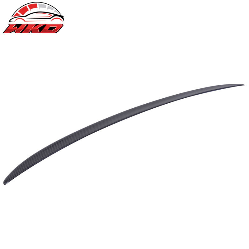 Fit 02-08 BMW E65 Pre-Facelift 7-Series M Sport Trunk Spoiler Matte Carbon Fiber