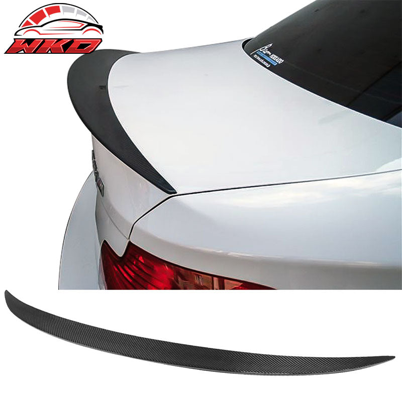 Fits 07-13 BMW 1 Series E82 Performance Style Trunk Spoiler Matte Carbon Fiber