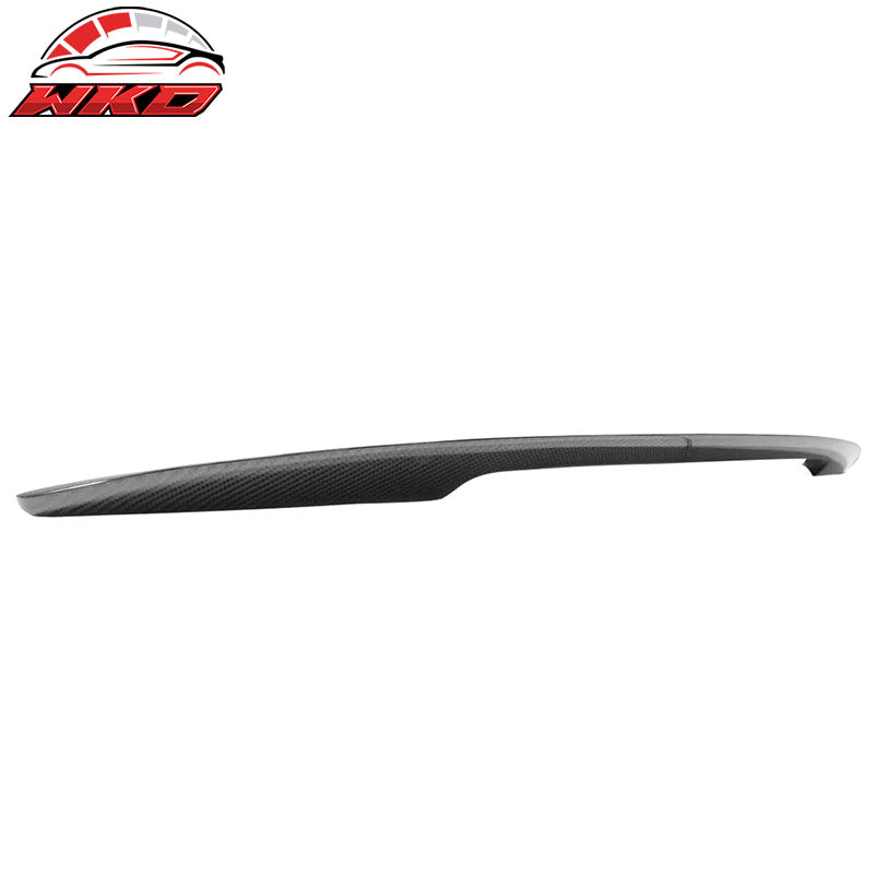 Fits 07-13 BMW 1 Series E82 Performance Style Trunk Spoiler Matte Carbon Fiber
