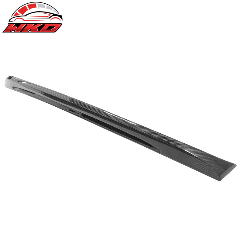 Fits 06-11 BMW 3 Series E90 4DR Sedan M3 Style Trunk Spoiler Matte Carbon Fiber