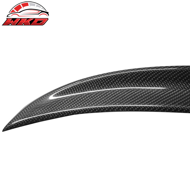 Fits 07-13 BMW 3 Series E92 Coupe MT Msport Trunk Spoiler - Matte Carbon Fiber