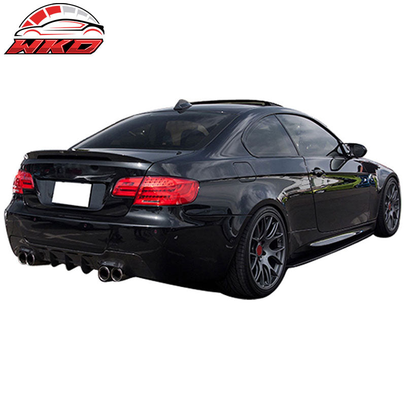 Fits 07-13 BMW 3 Series E92 Coupe Performance Trunk Spoiler - Matte Carbon Fiber