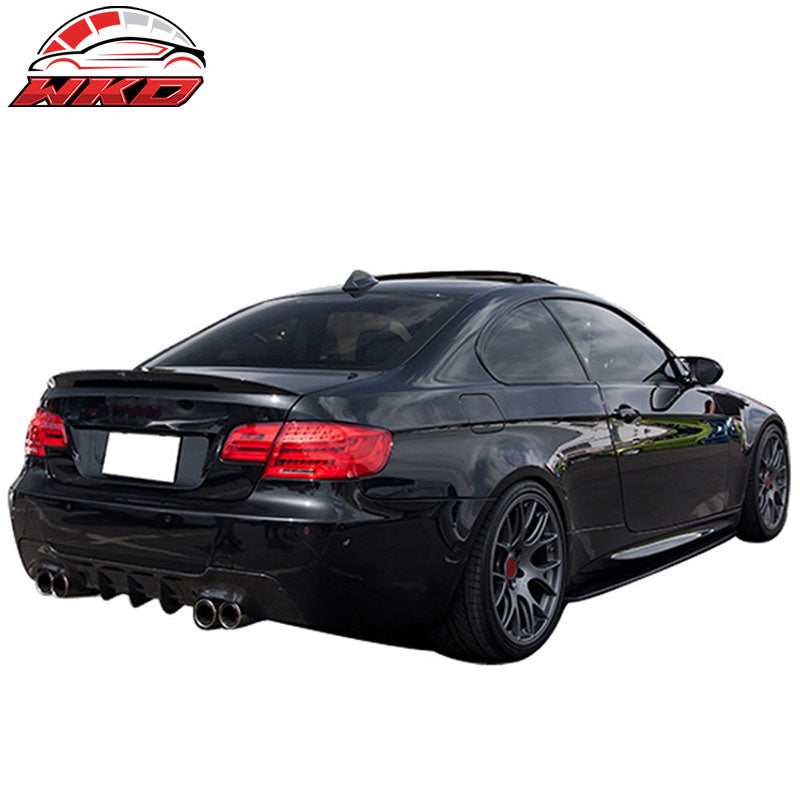 Fits 07-13 BMW 3 Series E92 M3 Performance Style Trunk Spoiler Carbon Fiber CF
