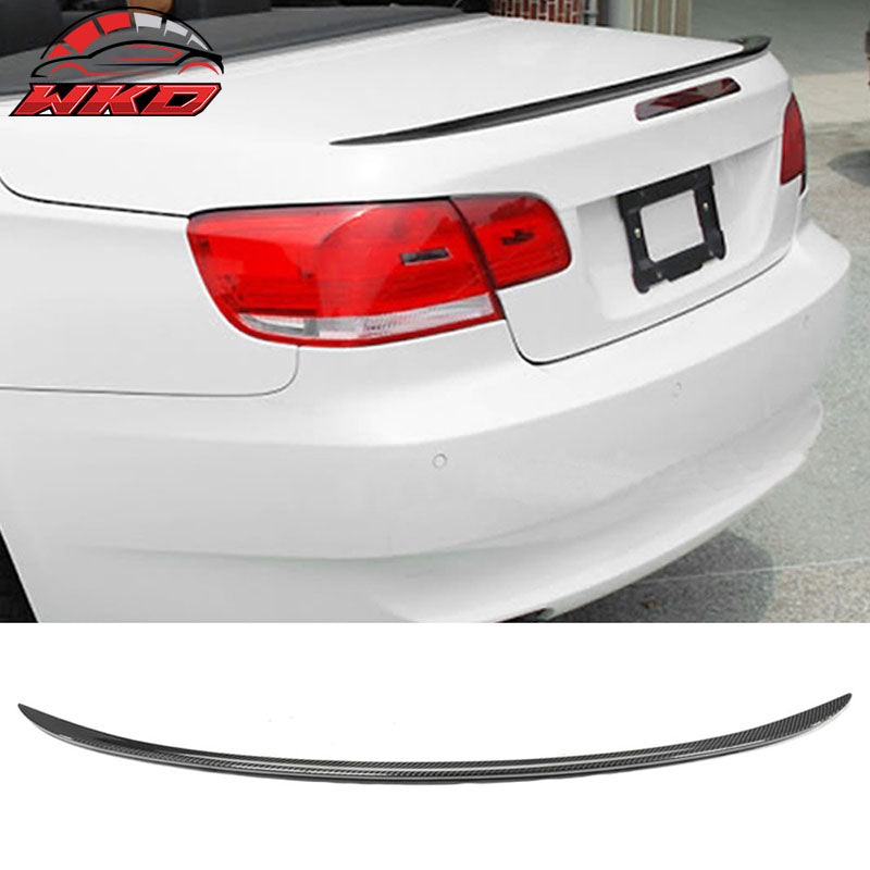Fits 07-13 BMW E93 3-Series Convertible M3 Style Trunk Spoiler Carbon Fiber CF