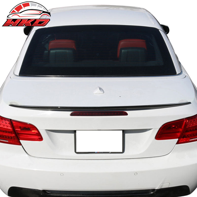 Fits 07-13 BMW E93 3-Series 2Dr Performance Style Trunk Spoiler Carbon Fiber CF