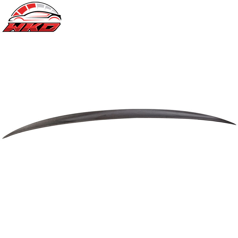 Fits 11-16 BMW 5-Series F10 Performance Style Trunk Spoiler Matte Carbon Fiber
