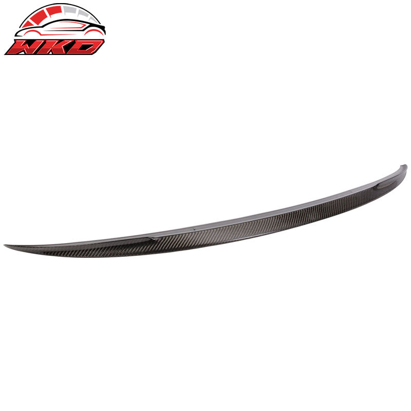 Fits 11-16 BMW 5-Series F10 Performance Style Trunk Spoiler Matte Carbon Fiber