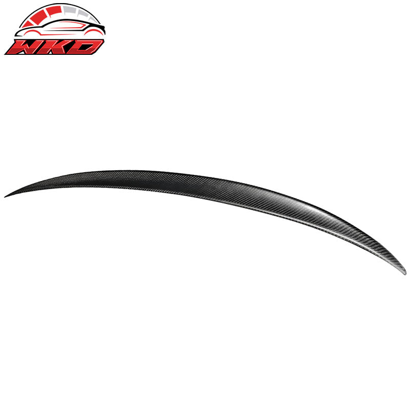Fits 11-16 BMW 5-Series F10 Performance Style Trunk Spoiler Matte Carbon Fiber