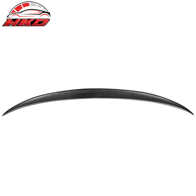 Fits 11-16 BMW 5-Series F10 Sedan Performance Trunk Spoiler Matte Carbon Fiber