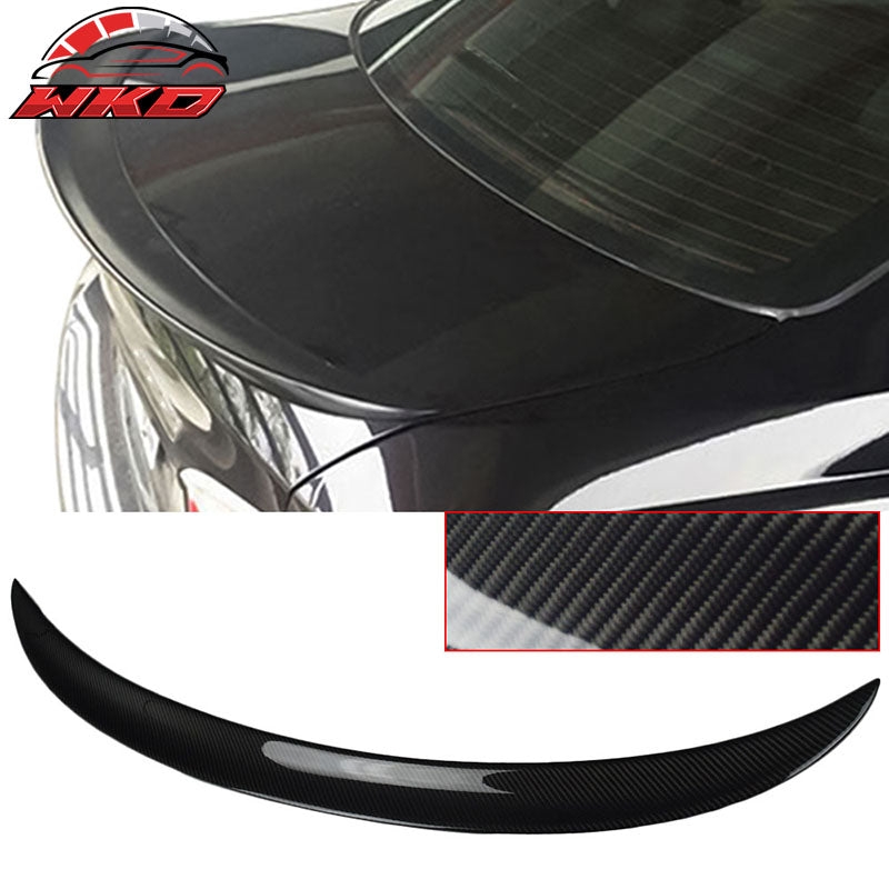 Fits 06-11 BMW E90 3-Series Performance Style Trunk Spoiler Matte Carbon Fiber