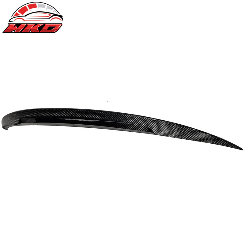 Fits 06-11 BMW E90 3-Series Performance2 Style Trunk Spoiler Matte Carbon Fiber