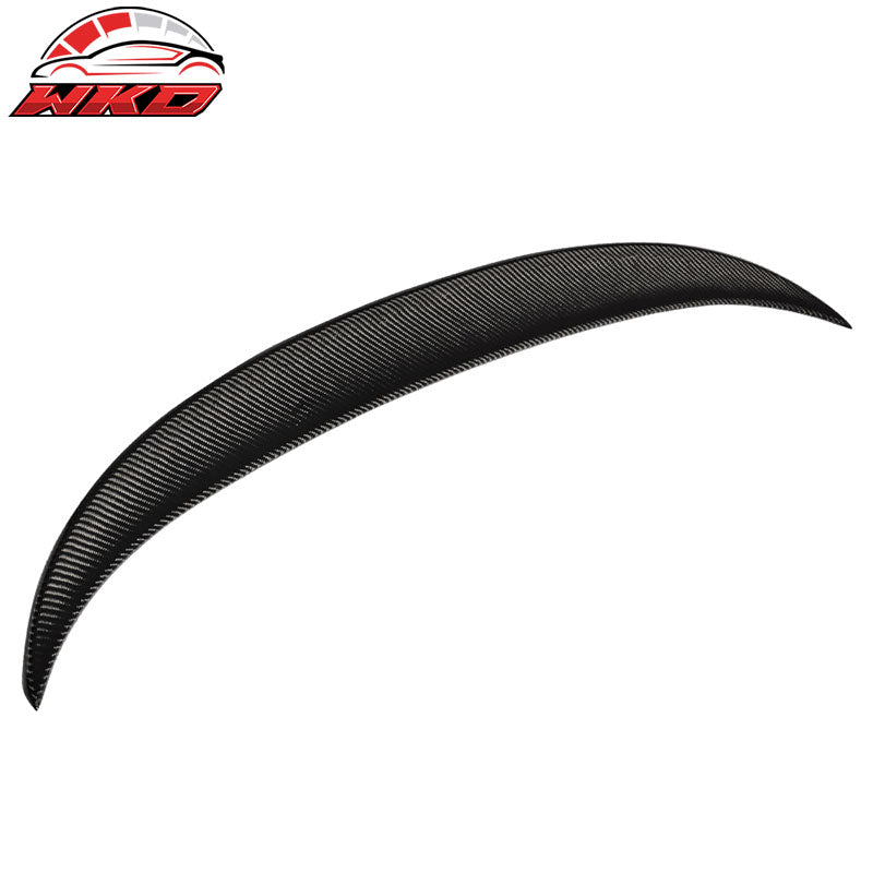 Fits 06-11 BMW E90 3-Series Performance2 Style Trunk Spoiler Matte Carbon Fiber