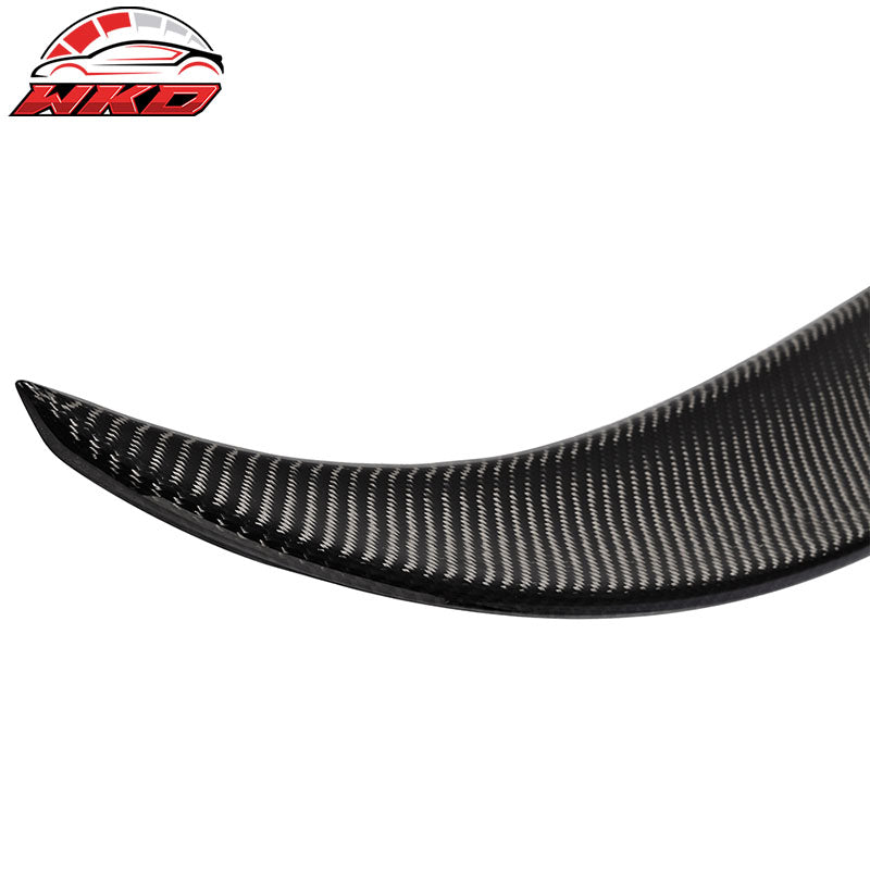 Fits 06-11 BMW E90 3-Series Performance2 Style Trunk Spoiler Matte Carbon Fiber
