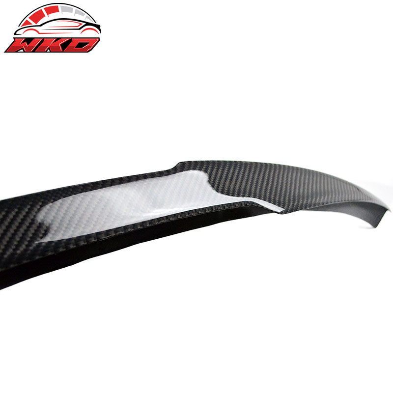Fits 15-20 BMW F82 M4 Coupe Performance Style Trunk Spoiler - Matte Carbon Fiber