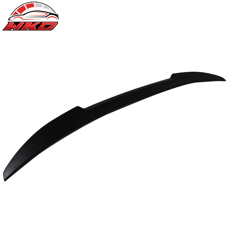 Fits 11-16 BMW F10 5-Series Sedan 4-Door M4 Style Trunk Spoiler Unpainted ABS