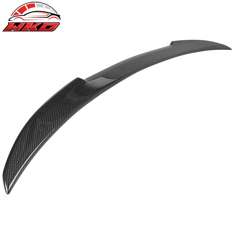 Wholesale 11-16 BMW 5-Series F10 Sedan M4 Style Trunk Spoiler - Matte Carbon Fiber