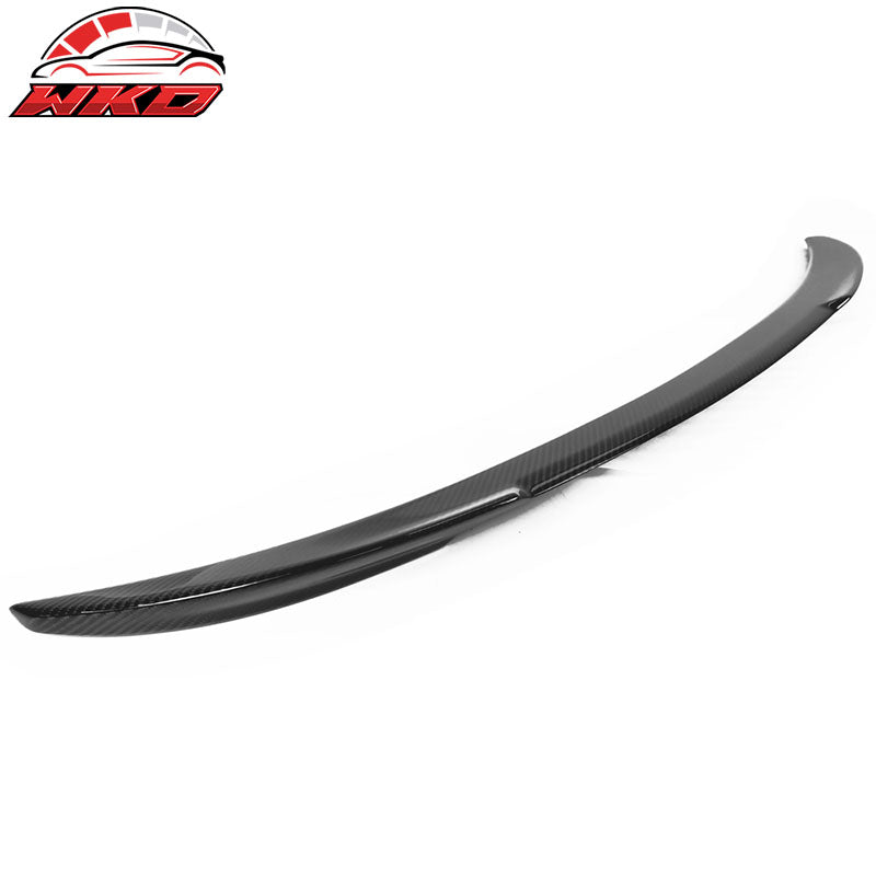 Wholesale 11-16 BMW 5-Series F10 Sedan M4 Style Real Carbon Fiber Rear Trunk Spoiler